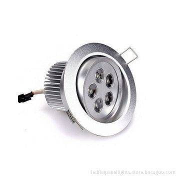 5w Aluminum Led Ceiling Downlights , Energy-saving Spot Light Fixture